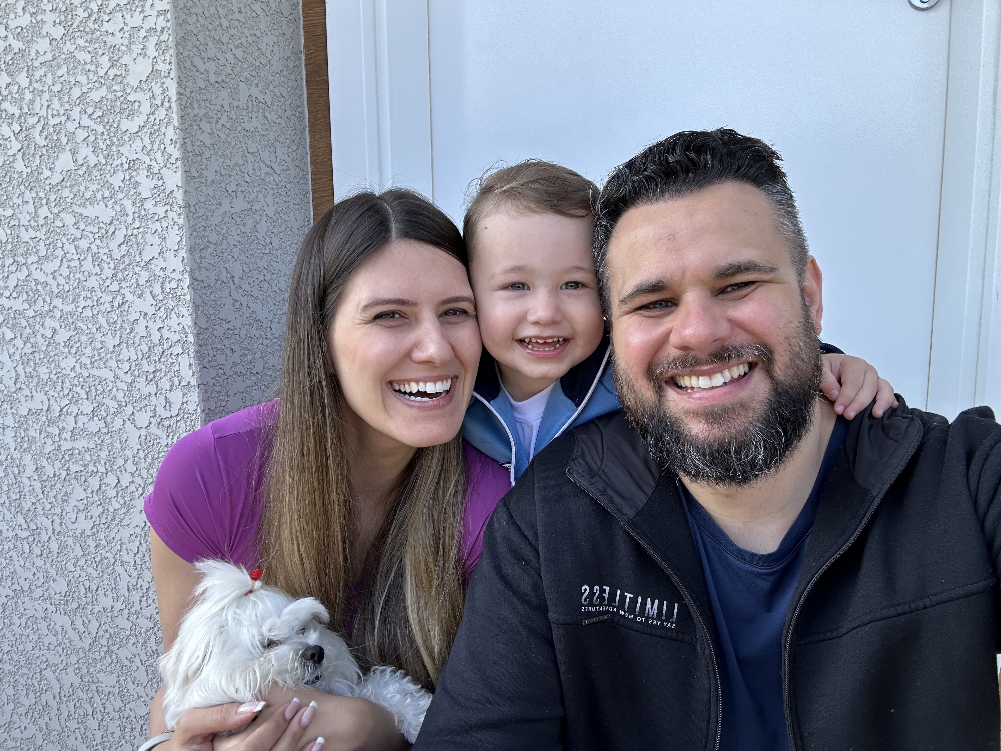 Marla, Fábio, Fabinho e Duda